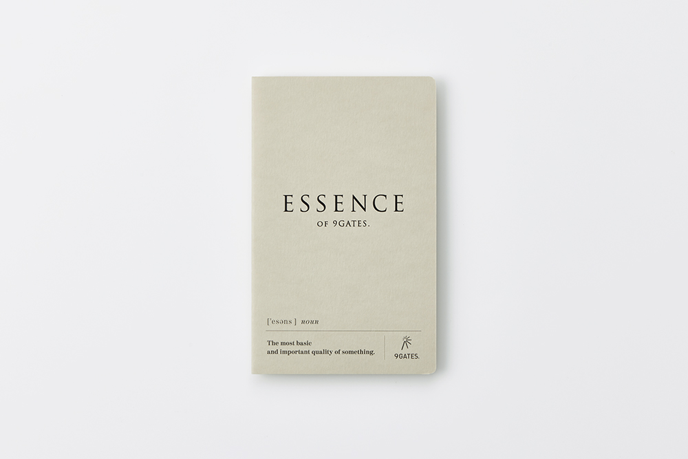 9GATES  ESSENCE  BOOK（特殊製本／箔押し）