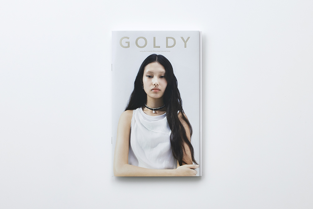 GOLDY  2024 A&W  COLLECTION  LOOKBOOK（箔押し／特殊製本）