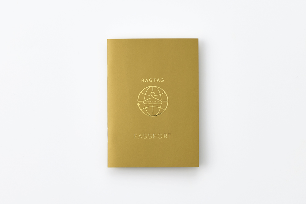 RAG TAG　パスポート型ガイドブック（特殊印刷／箔押し／特殊製本）