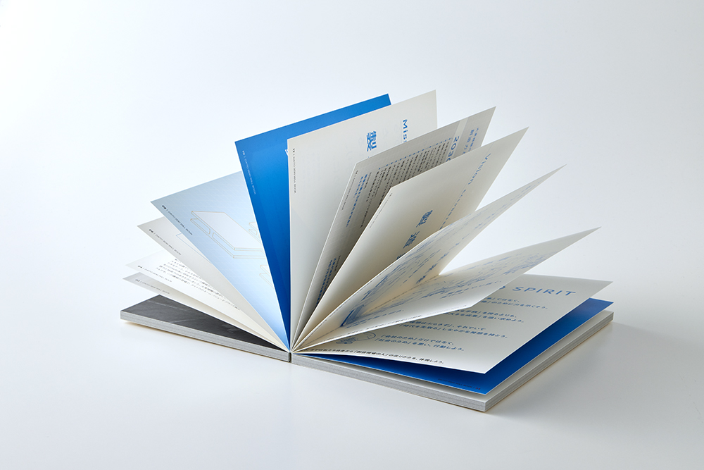 大東精機株式会社　WILL BOOK（合紙／空押し／特殊製本）