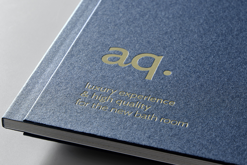 aq. concept design collection (箔押し/特殊製本)